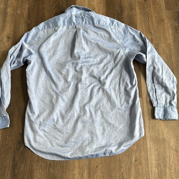 Ralph Lauren Casual Button Down Shirt. Men’s size XL.  Blue.  Light weight! - Picture 4 of 6